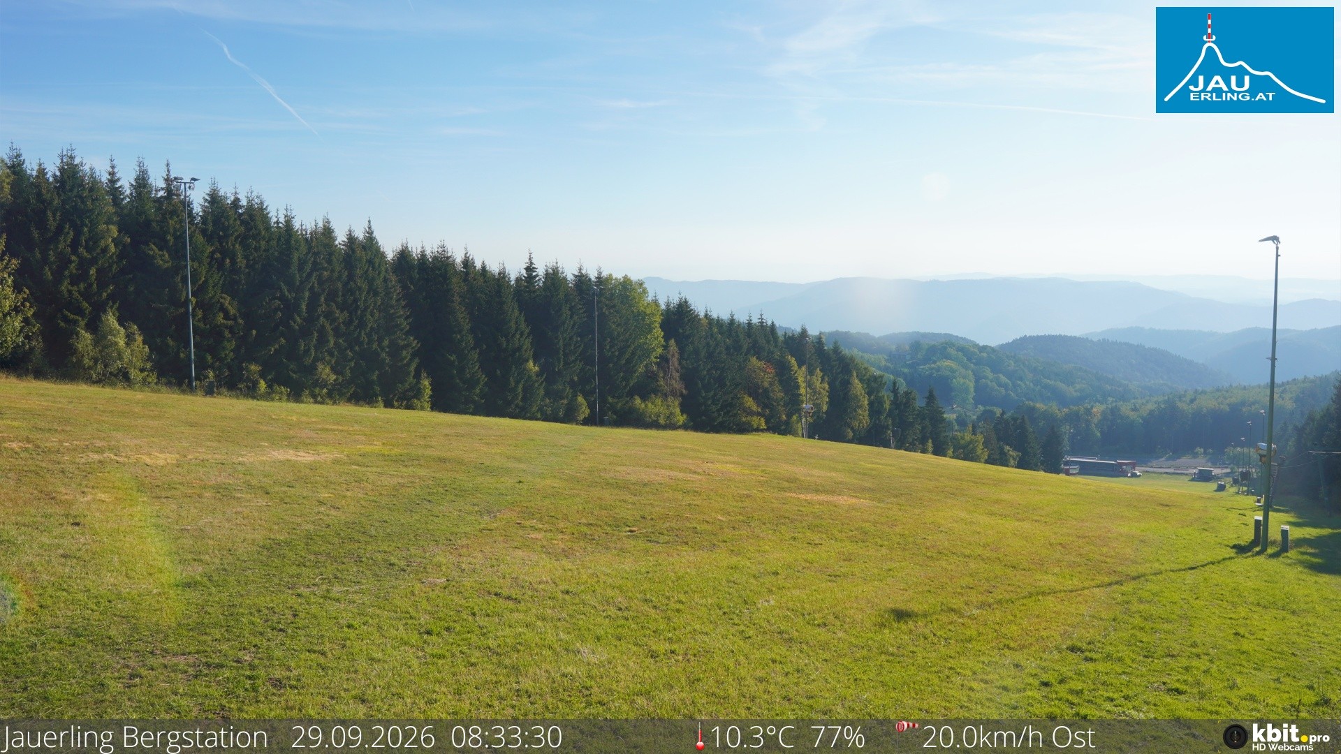 Archiv Foto Webcam Panorama - Bergstation Jauerling