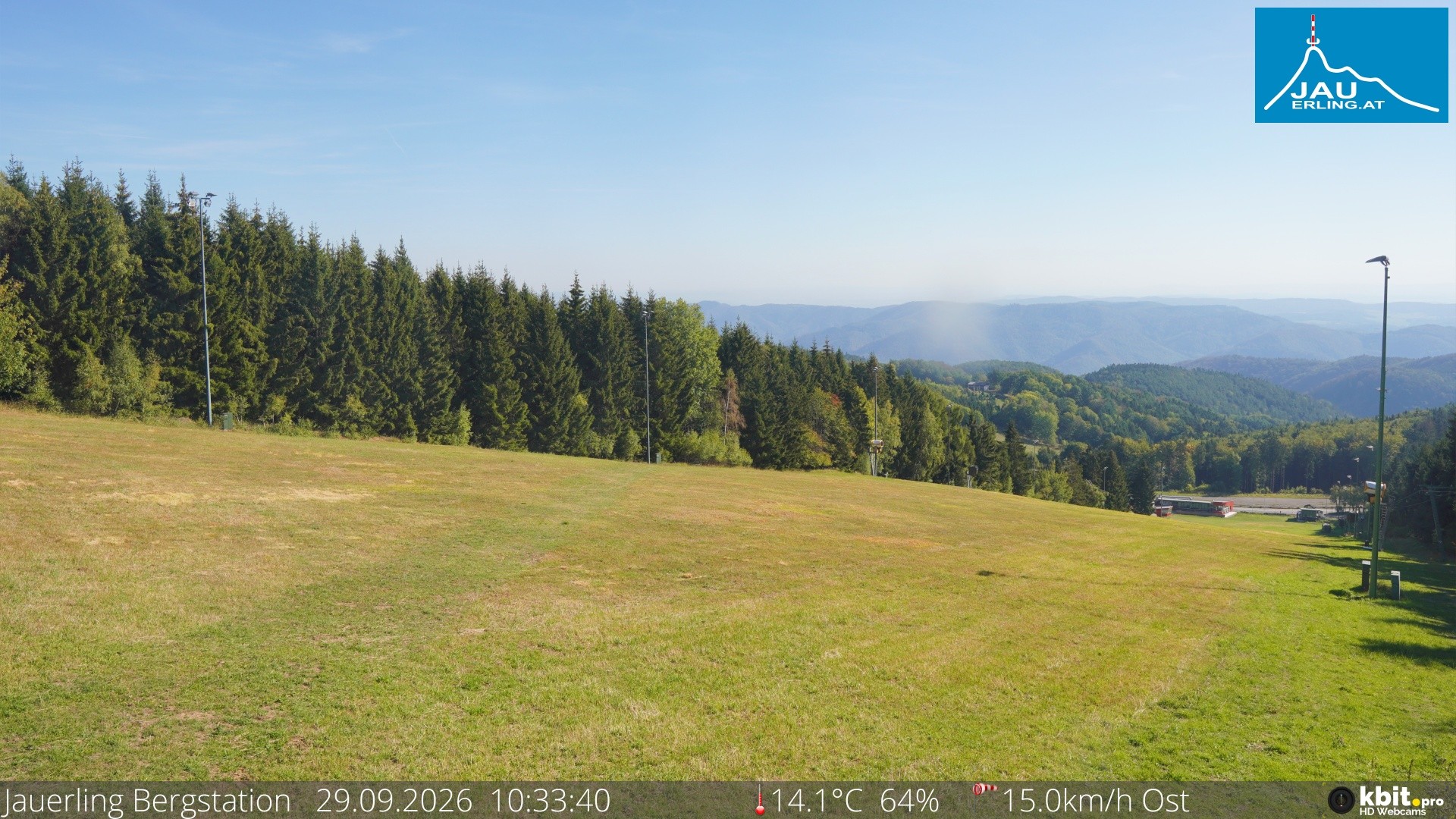 Archiv Foto Webcam Panorama - Bergstation Jauerling