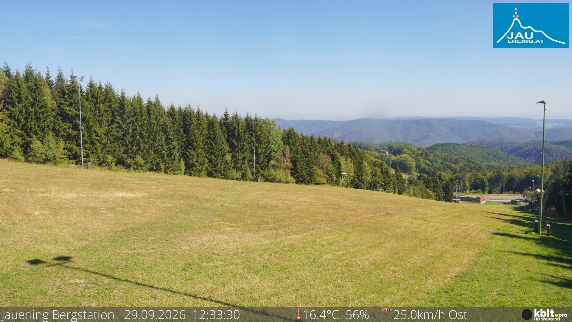Archiv Foto Webcam Panorama - Bergstation Jauerling