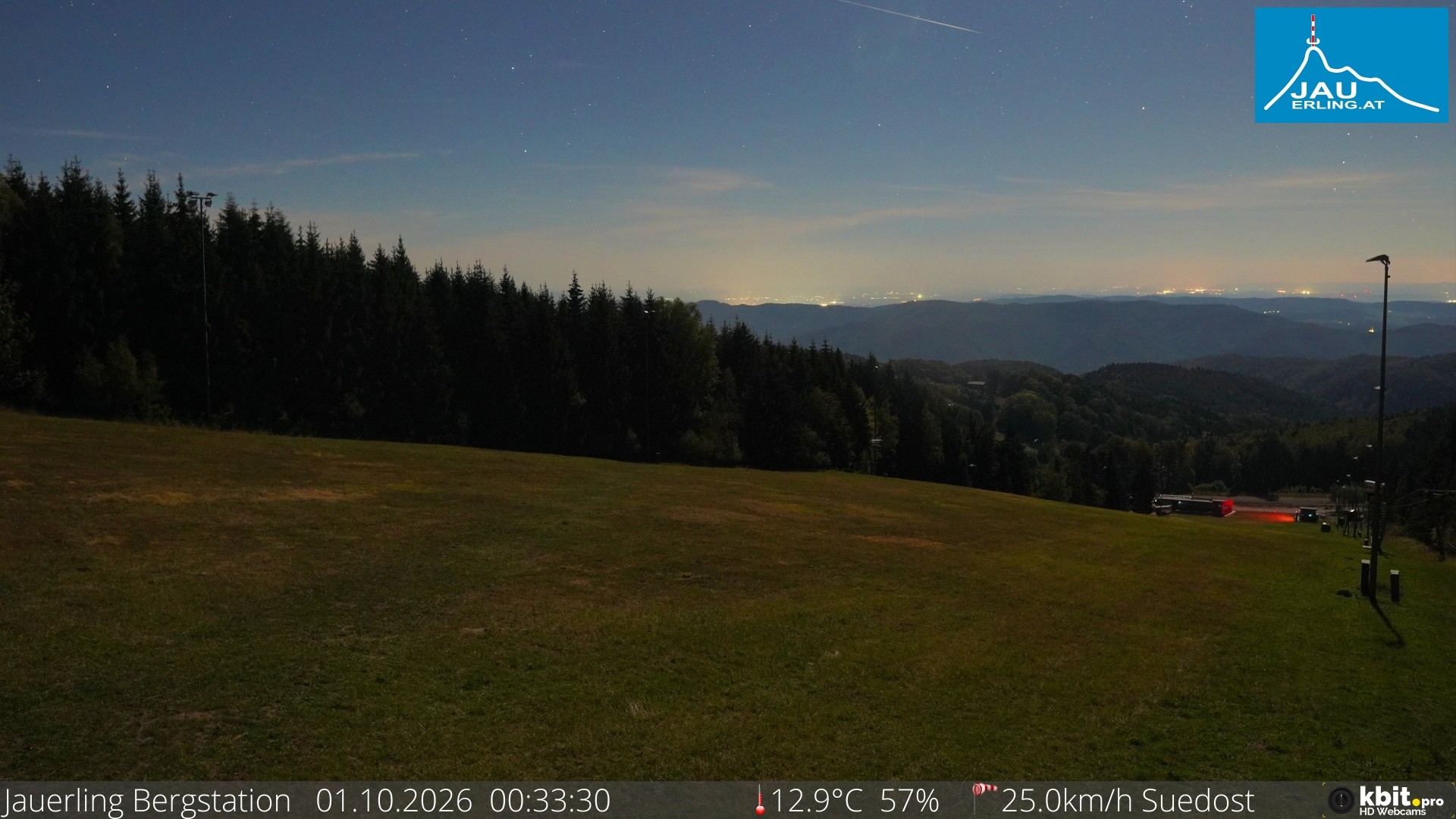 Archiv Foto Webcam Panorama - Bergstation Jauerling