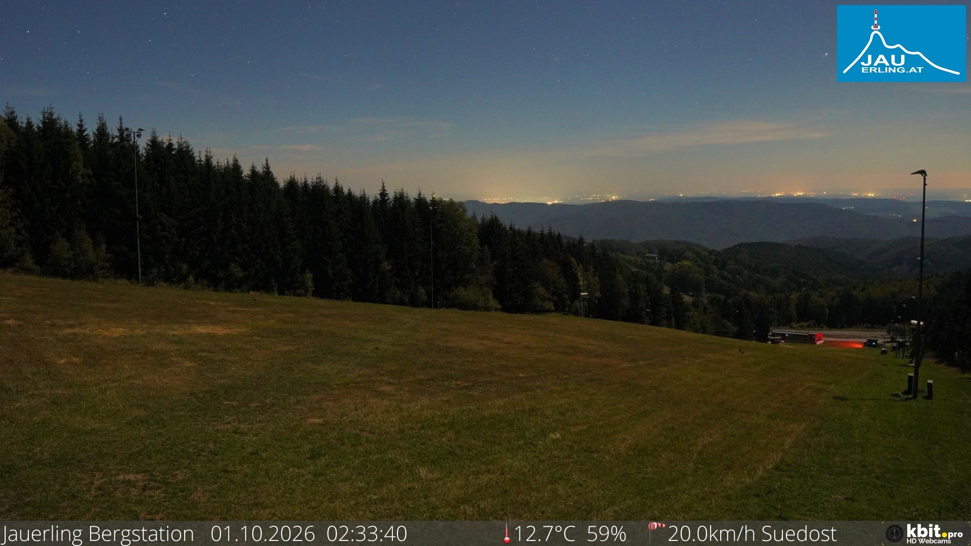 Archiv Foto Webcam Panorama - Bergstation Jauerling