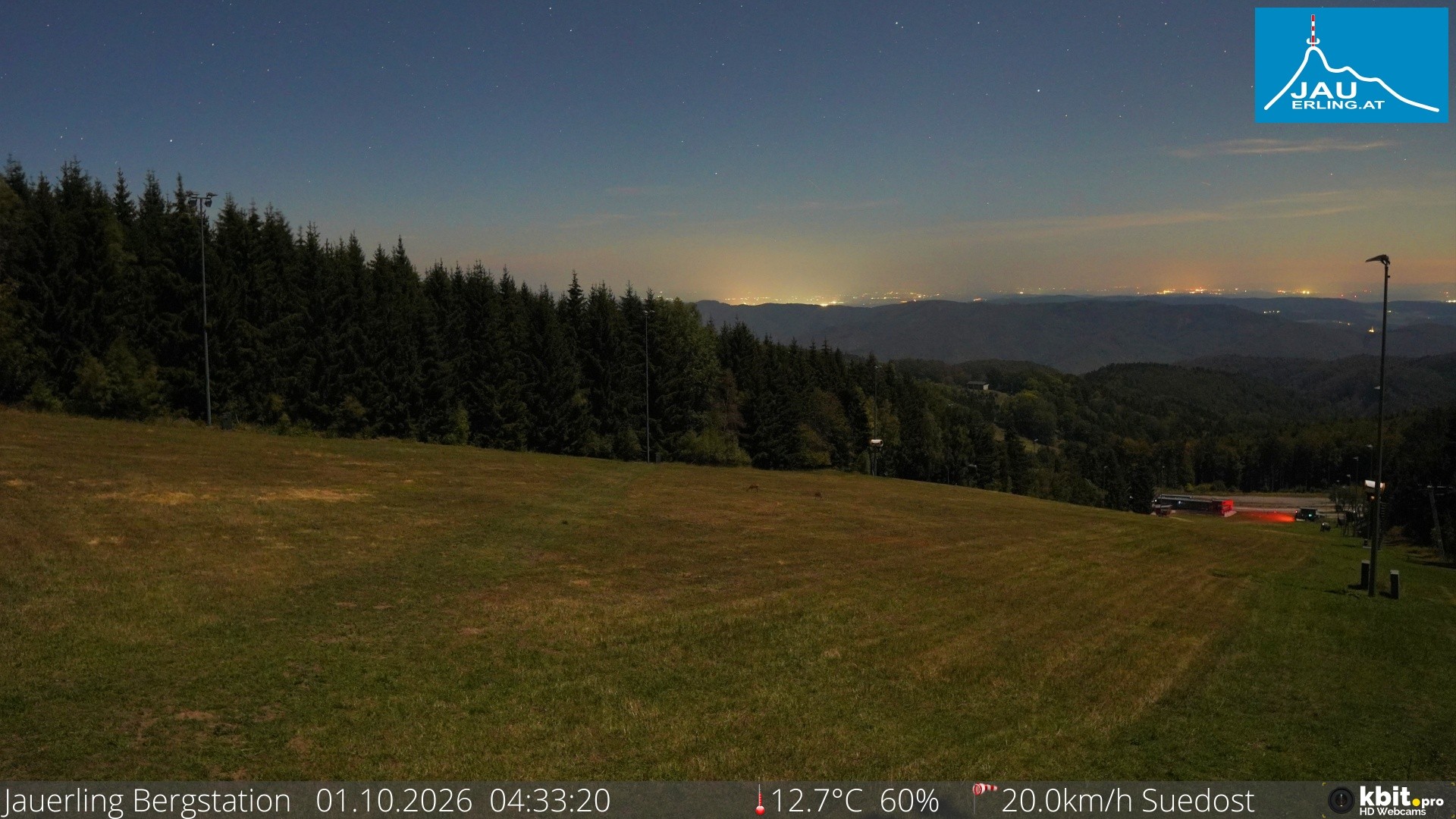 Archiv Foto Webcam Panorama - Bergstation Jauerling