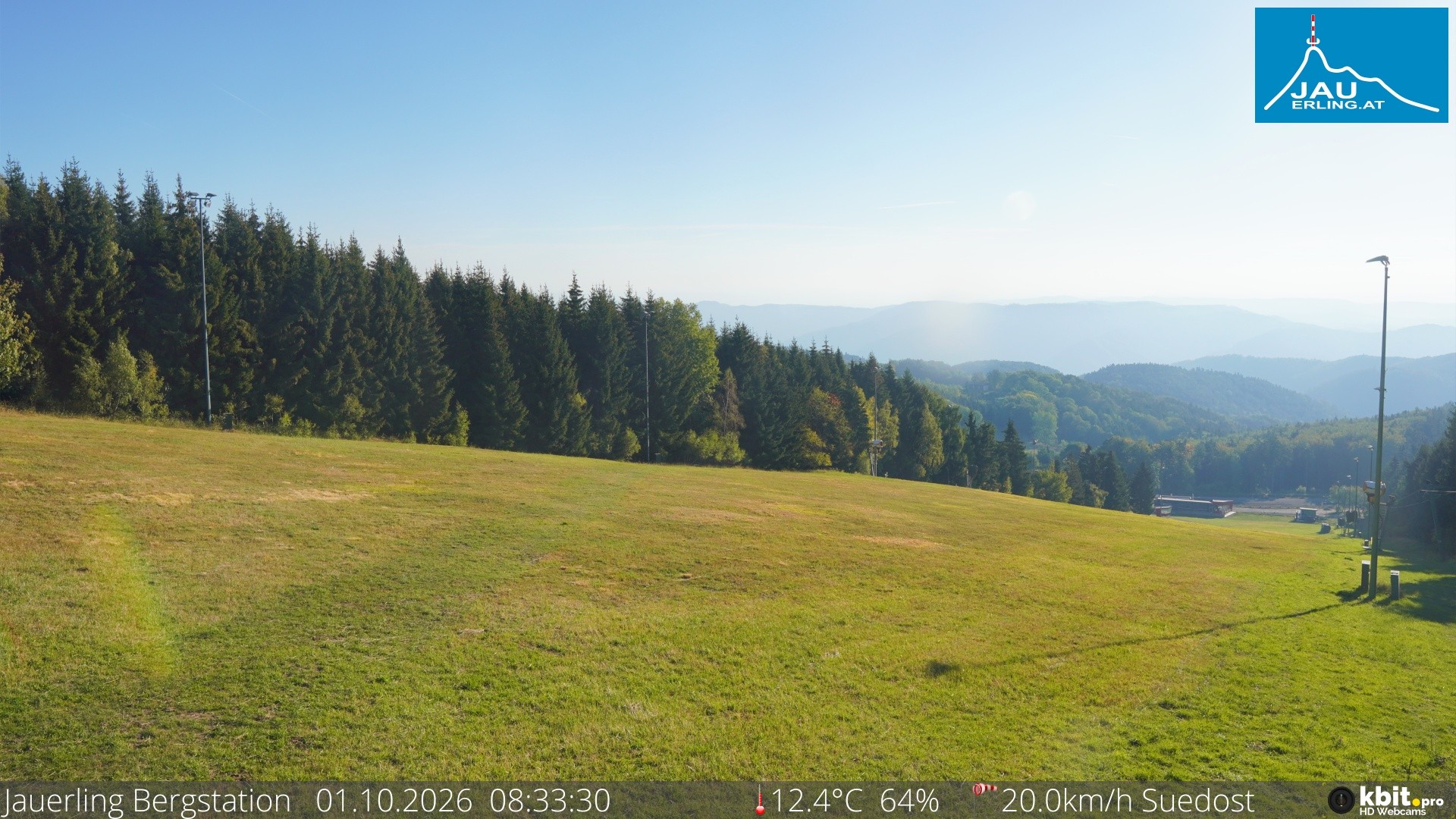 Archiv Foto Webcam Panorama - Bergstation Jauerling