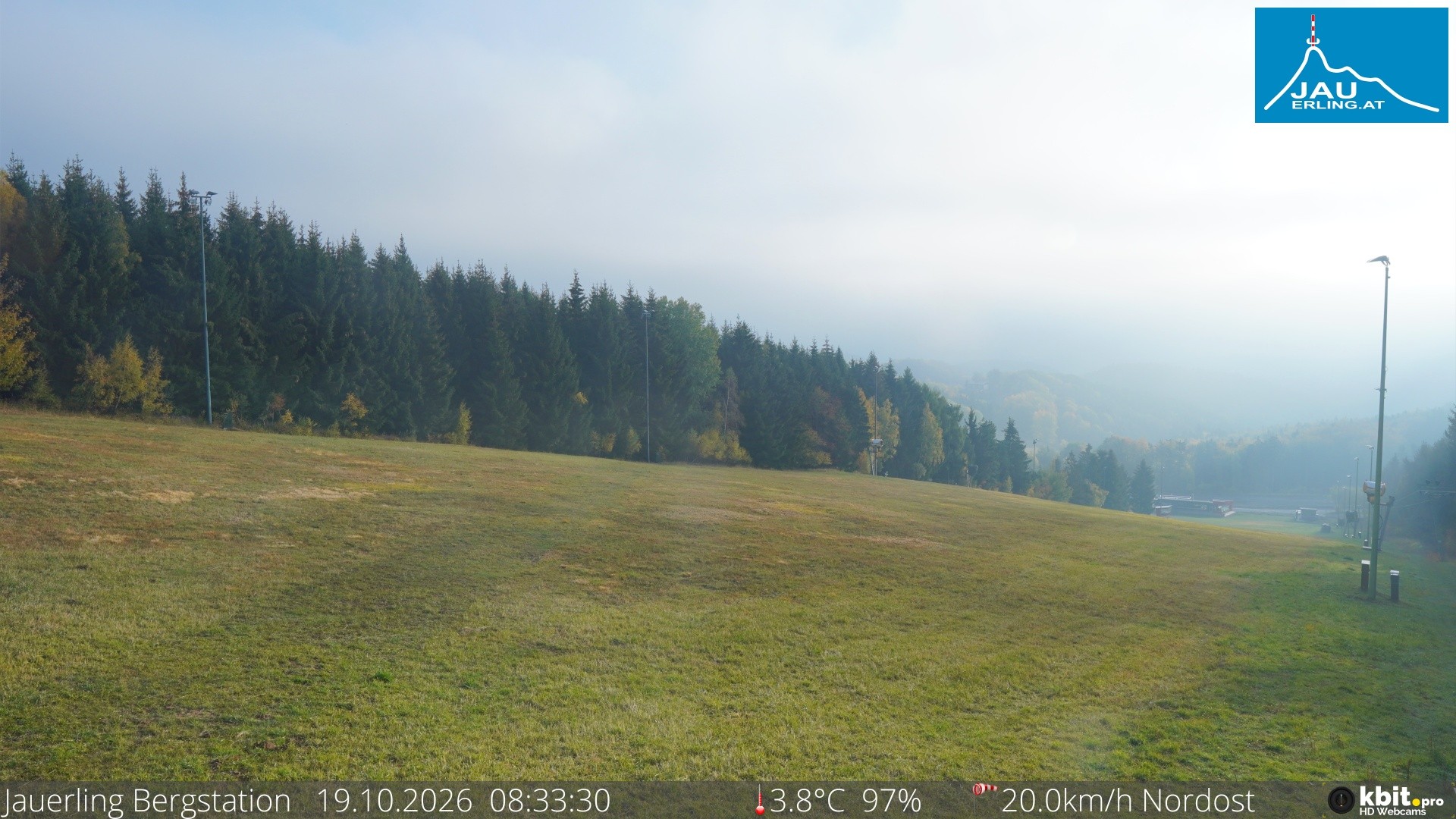 Archiv Foto Webcam Panorama - Bergstation Jauerling