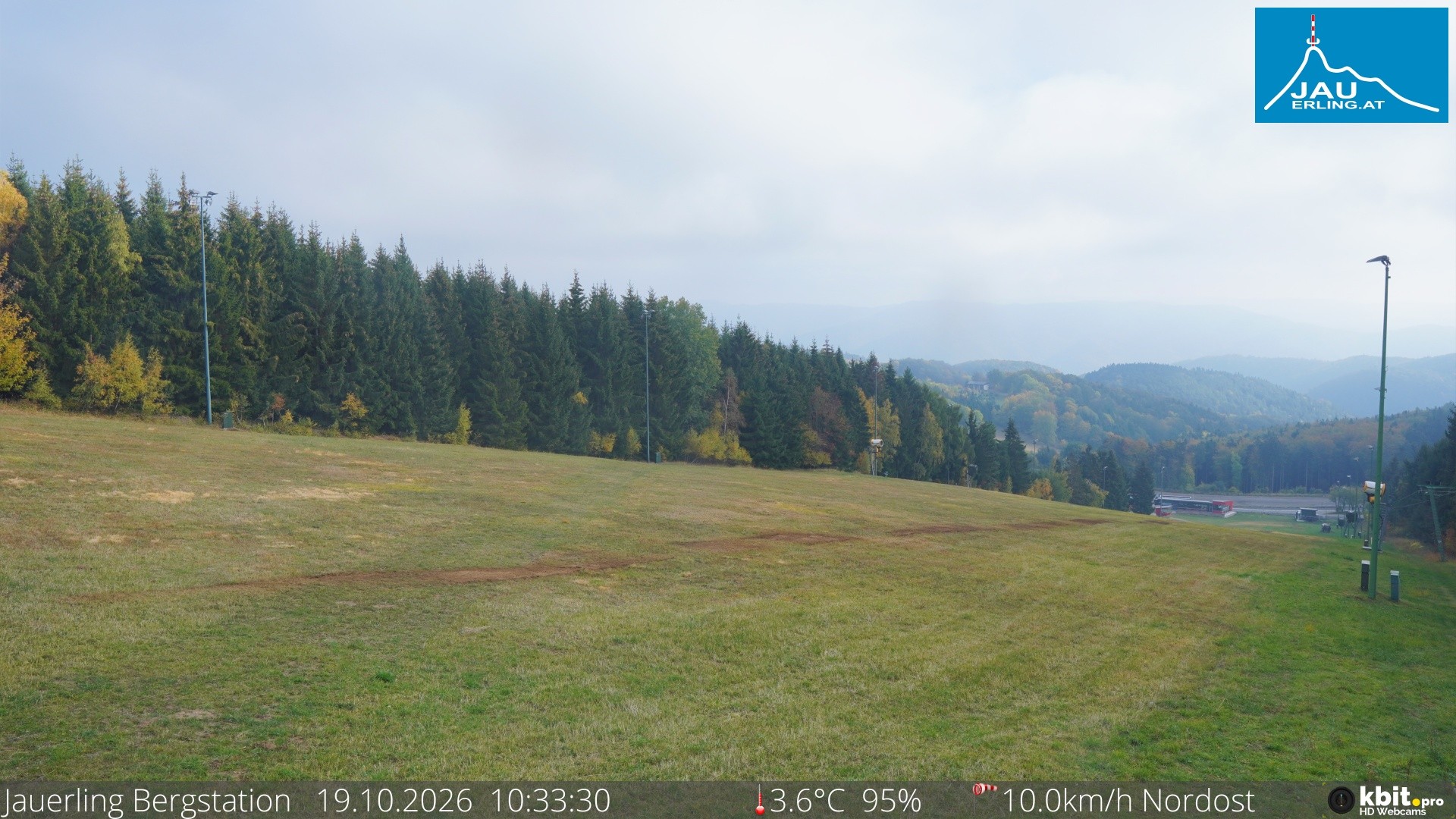Archiv Foto Webcam Panorama - Bergstation Jauerling