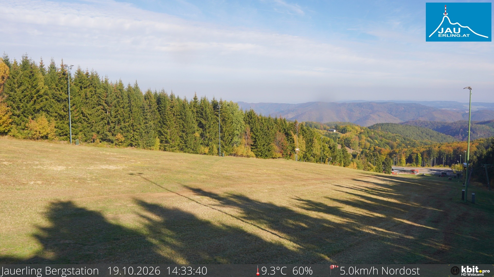 Archiv Foto Webcam Panorama - Bergstation Jauerling