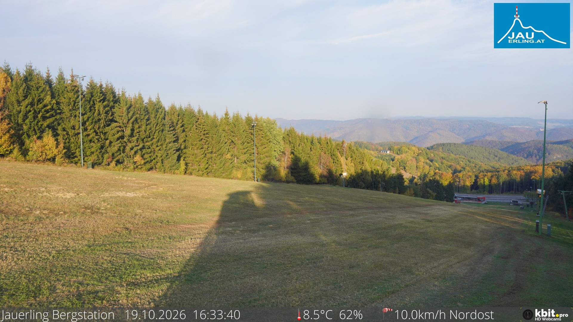 Archiv Foto Webcam Panorama - Bergstation Jauerling