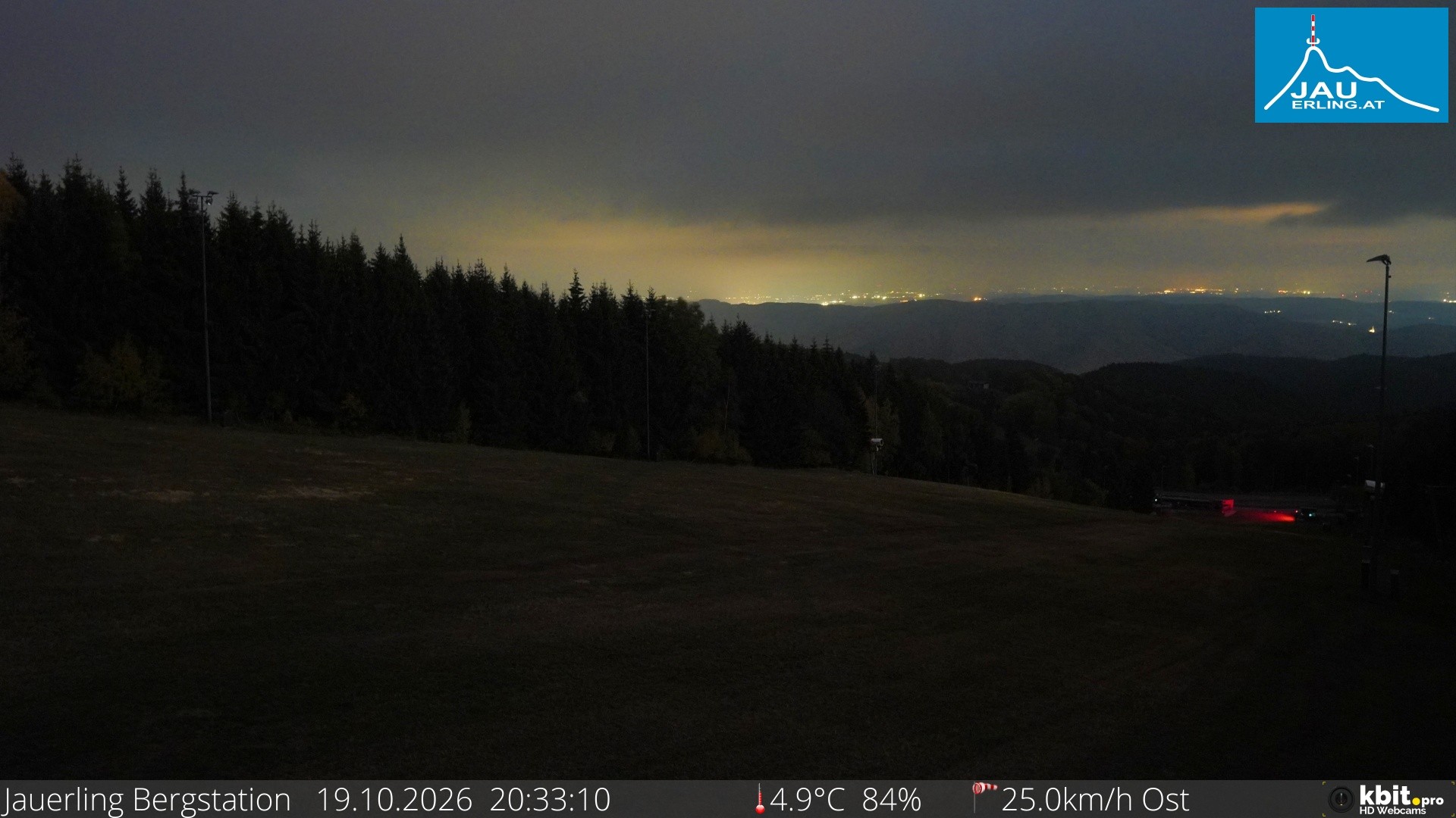Archiv Foto Webcam Panorama - Bergstation Jauerling
