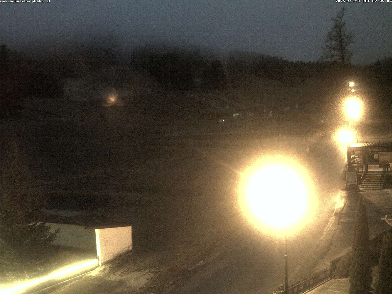 Archiv Foto Webcam Schlepplift - Puchberg am Schneeberg