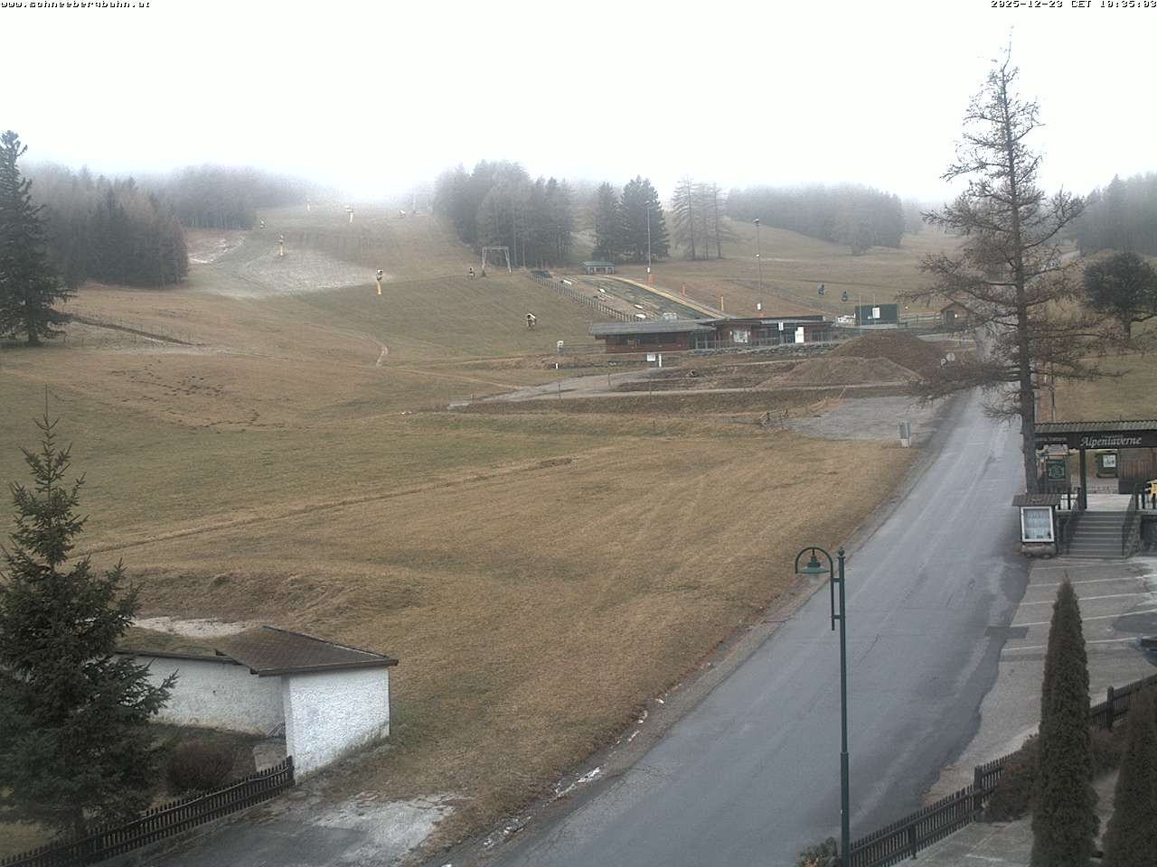 Archiv Foto Webcam Schlepplift - Puchberg am Schneeberg