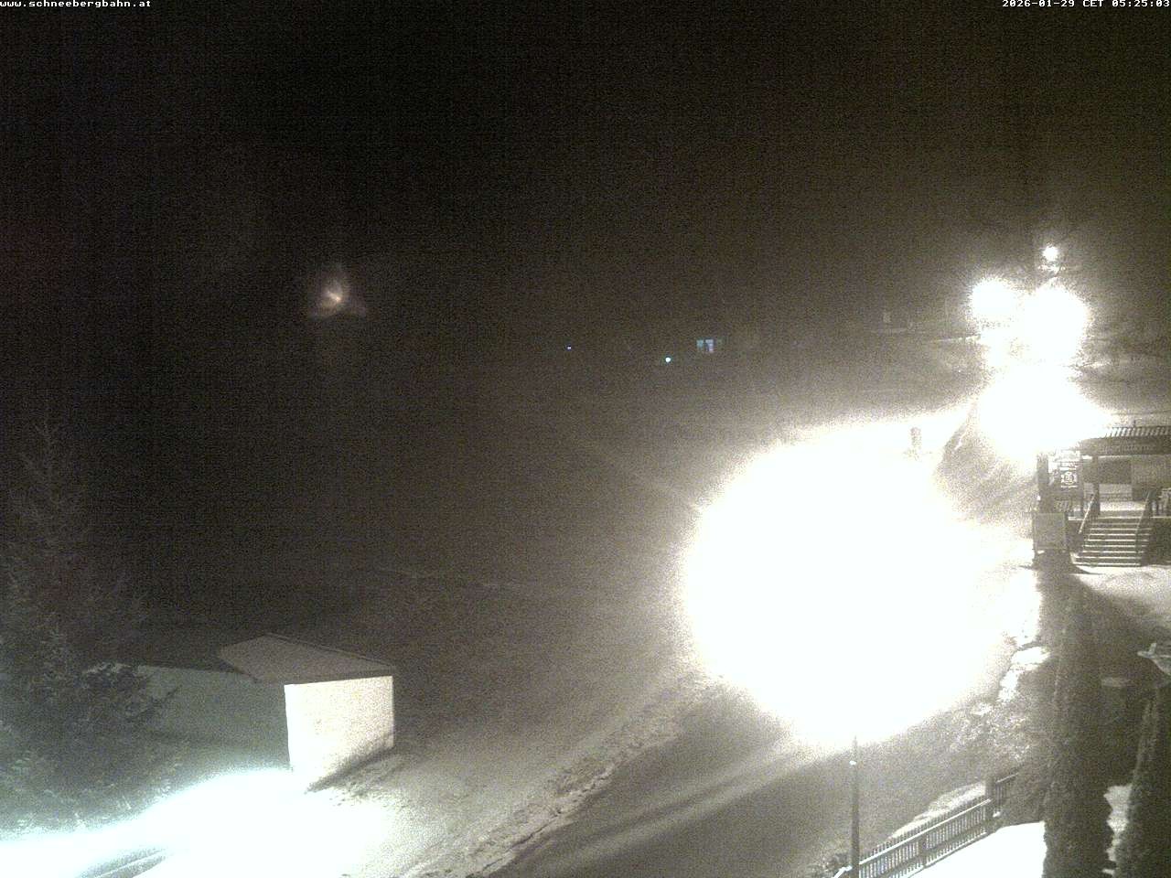 Archiv Foto Webcam Schlepplift - Puchberg am Schneeberg
