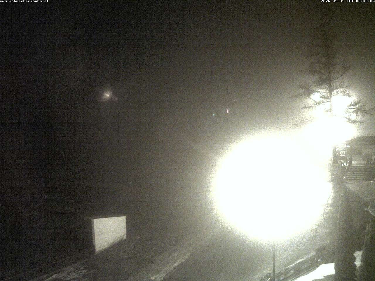 Archiv Foto Webcam Schlepplift - Puchberg am Schneeberg