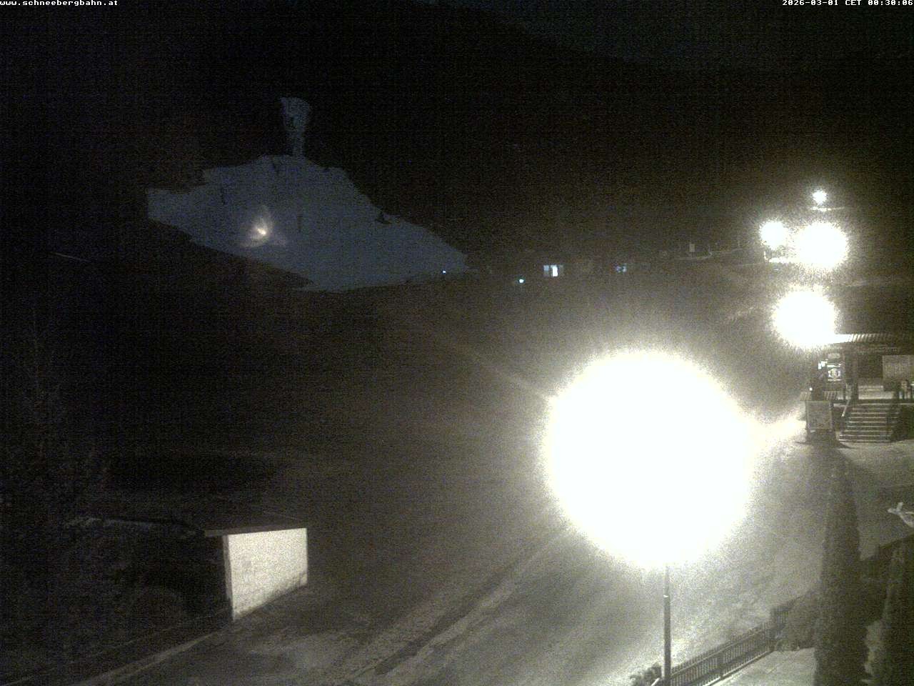 Archived image Webcam T-Bar Lift - Puchberg Schneeberg