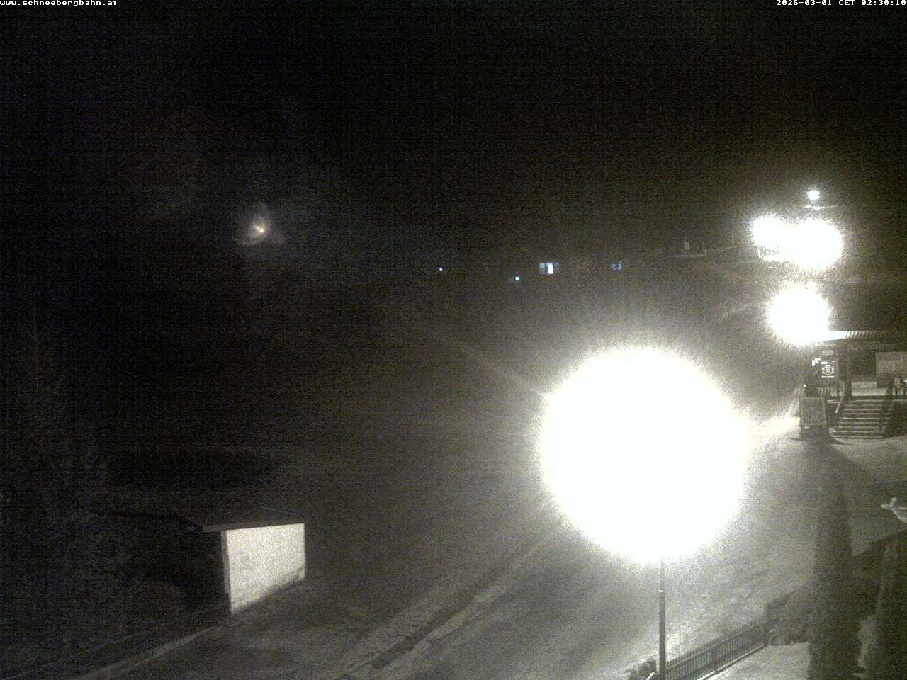 Archived image Webcam T-Bar Lift - Puchberg Schneeberg