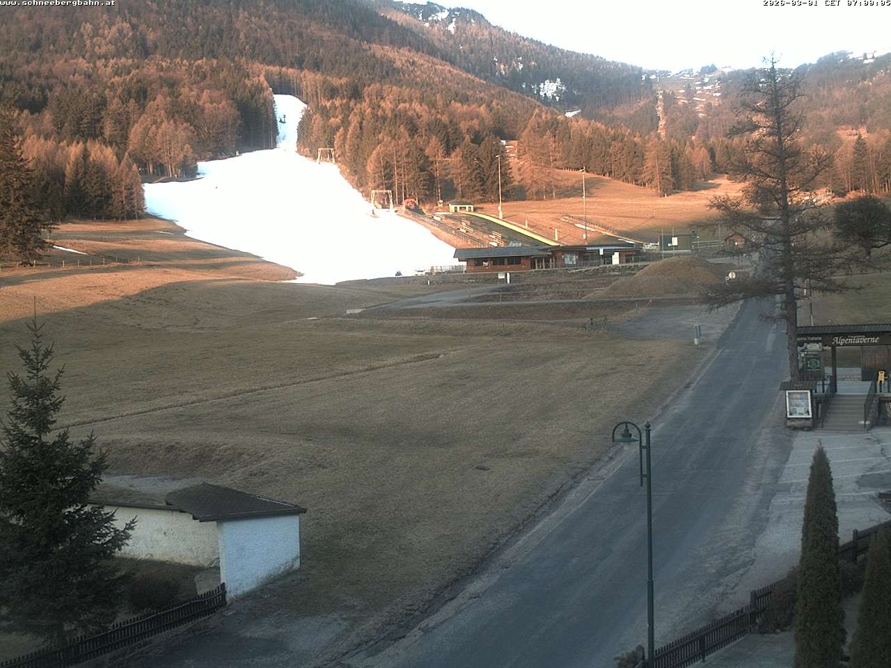 Archiv Foto Webcam Schlepplift - Puchberg am Schneeberg