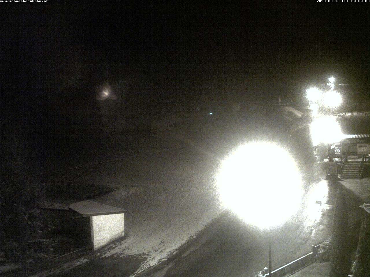 Archiv Foto Webcam Schlepplift - Puchberg am Schneeberg