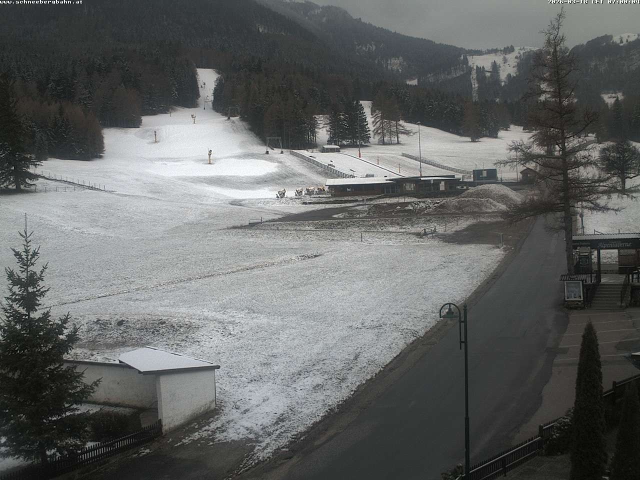 Archiv Foto Webcam Schlepplift - Puchberg am Schneeberg
