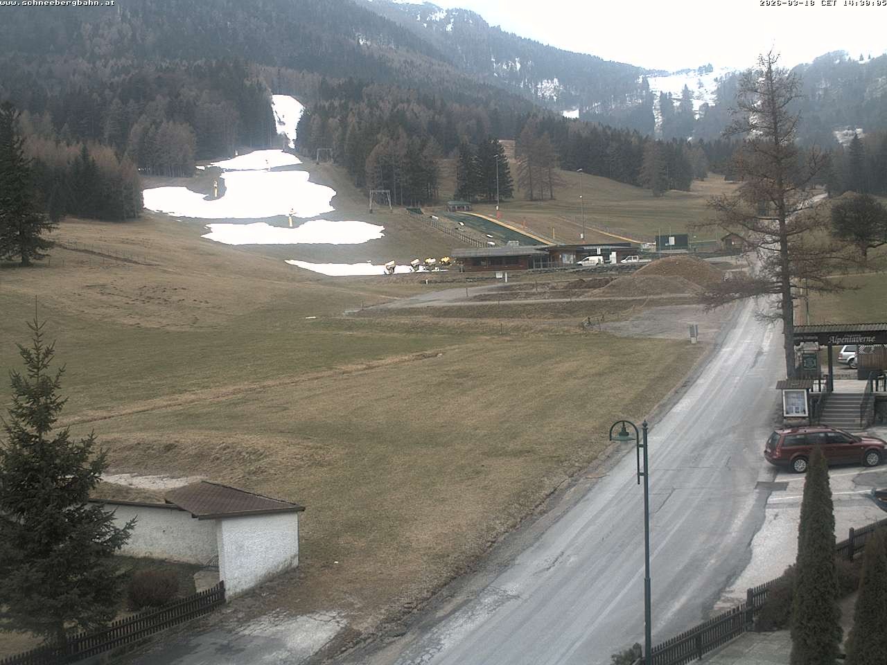 Archiv Foto Webcam Schlepplift - Puchberg am Schneeberg