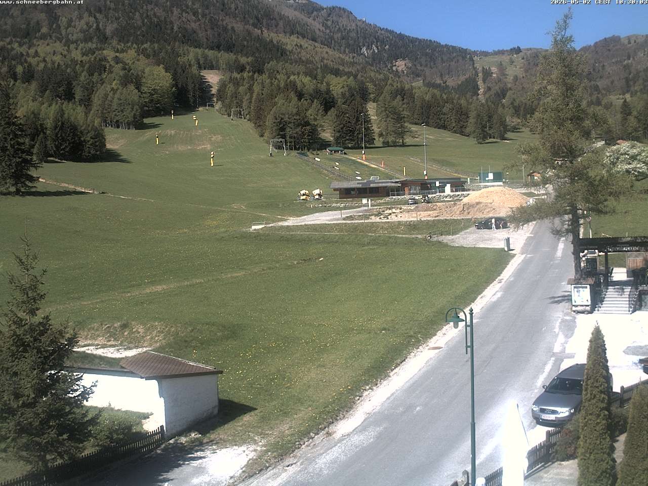 Archiv Foto Webcam Schlepplift - Puchberg am Schneeberg