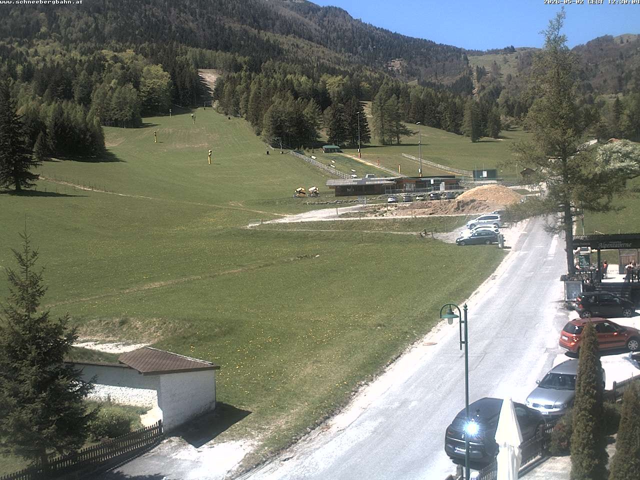 Archiv Foto Webcam Schlepplift - Puchberg am Schneeberg