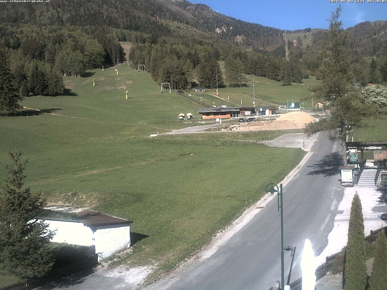 Archiv Foto Webcam Schlepplift - Puchberg am Schneeberg