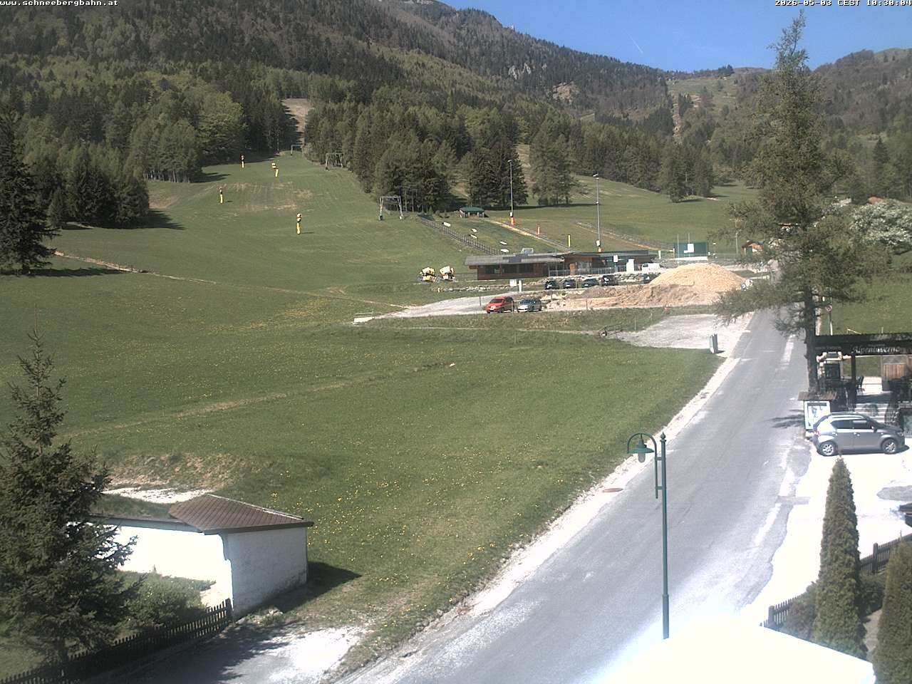 Archiv Foto Webcam Schlepplift - Puchberg am Schneeberg