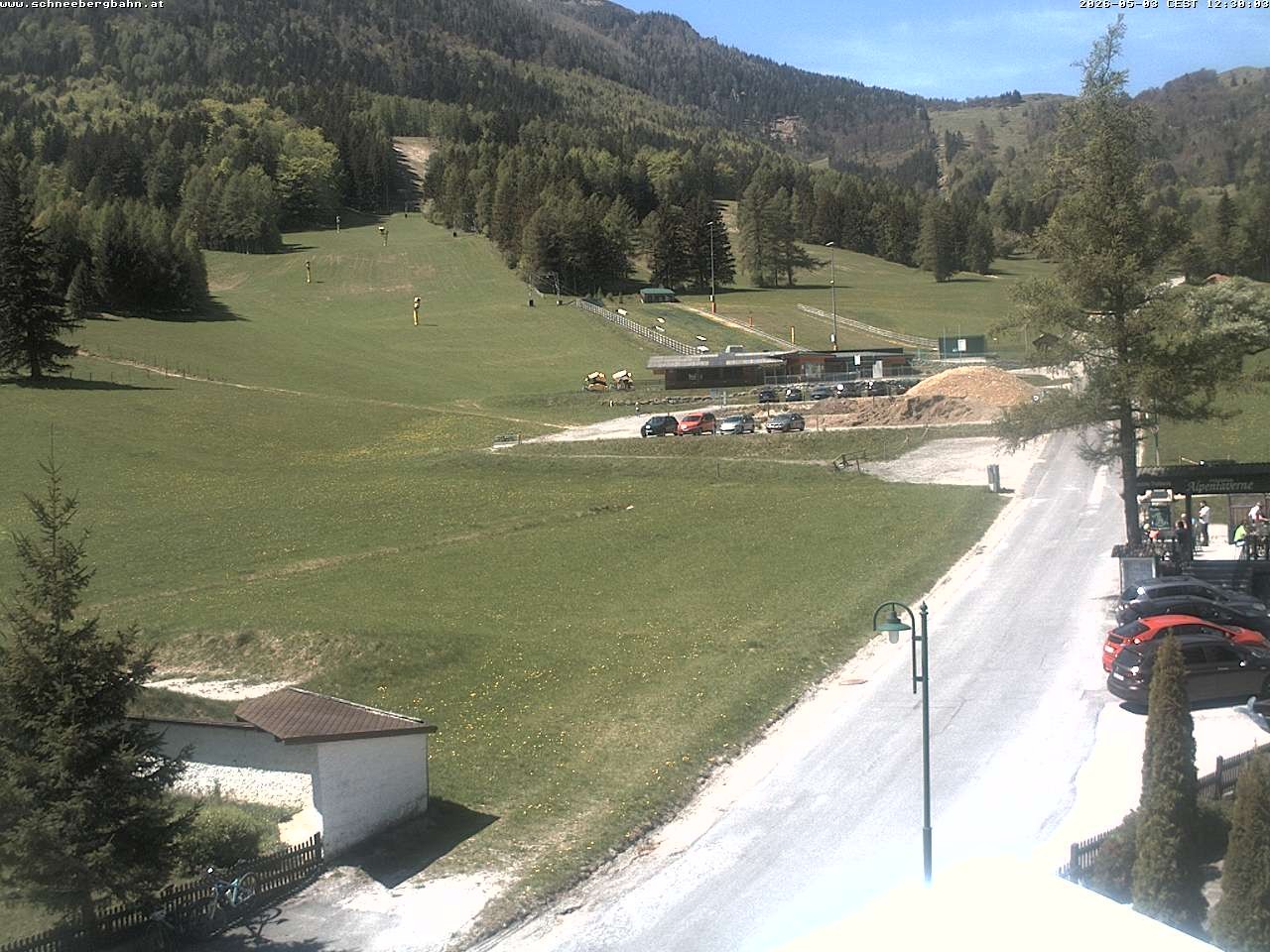 Archiv Foto Webcam Schlepplift - Puchberg am Schneeberg