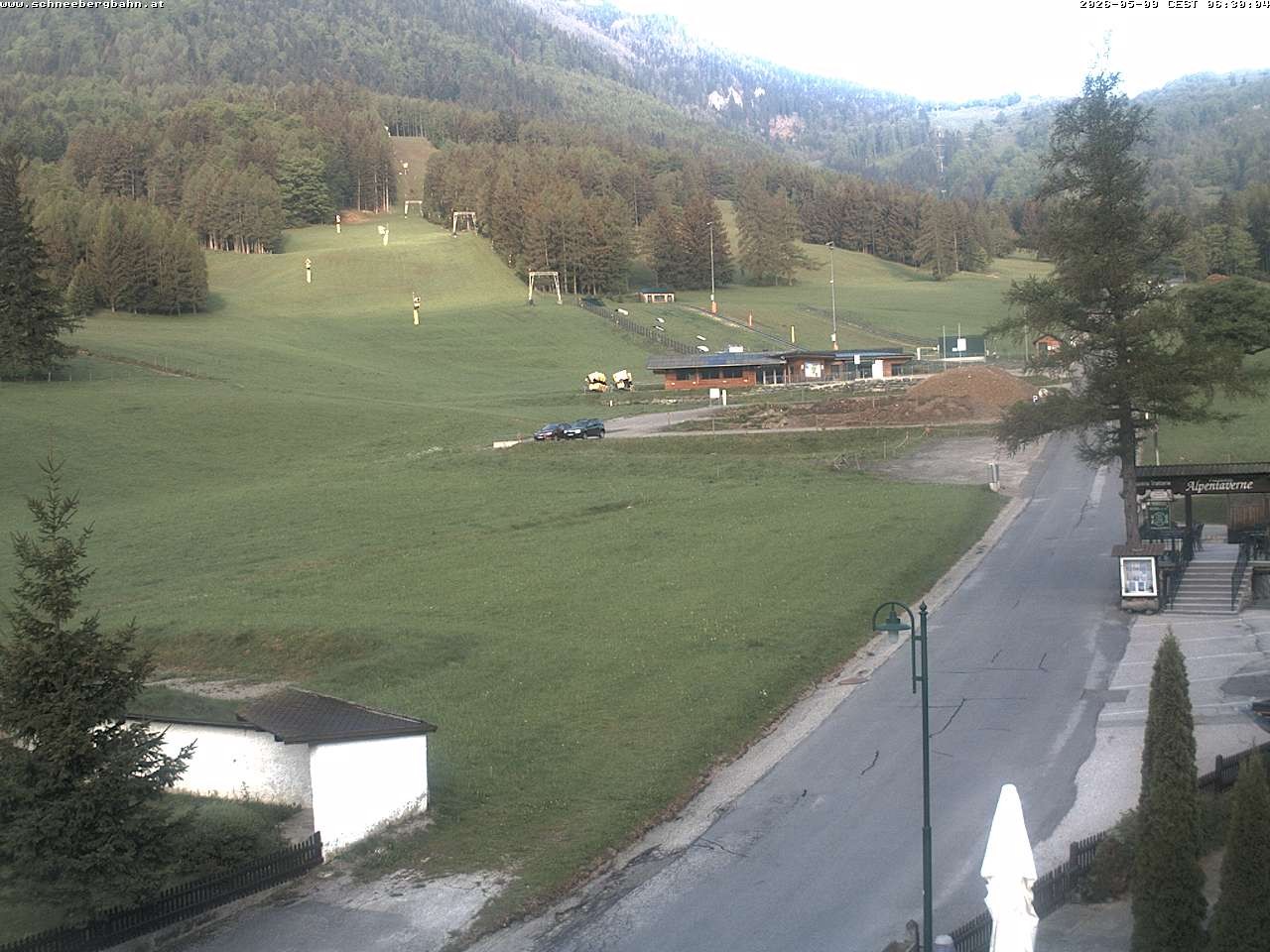 Archiv Foto Webcam Schlepplift - Puchberg am Schneeberg