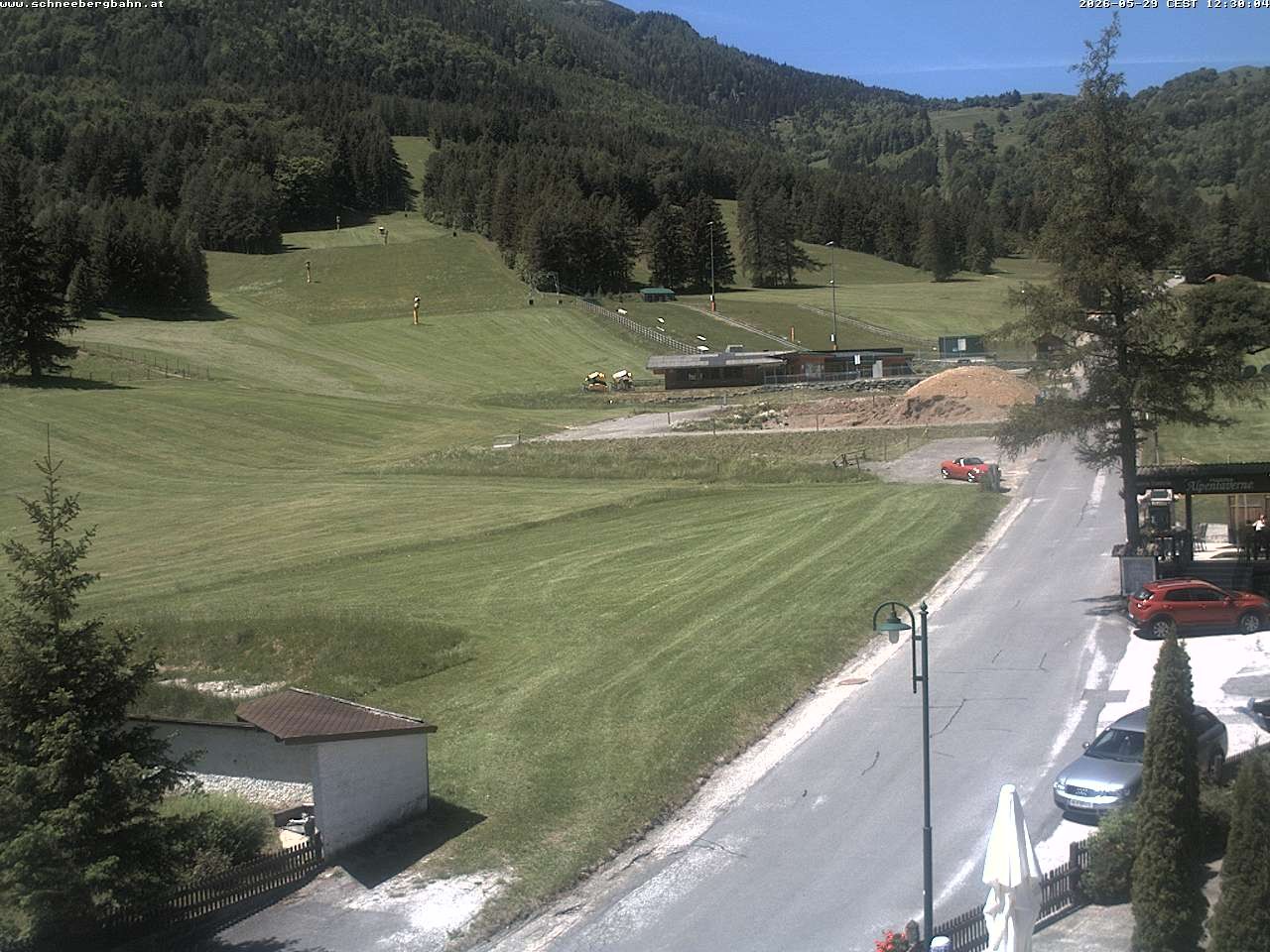 Archiv Foto Webcam Schlepplift - Puchberg am Schneeberg