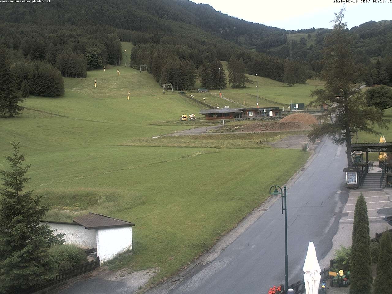 Archiv Foto Webcam Schlepplift - Puchberg am Schneeberg