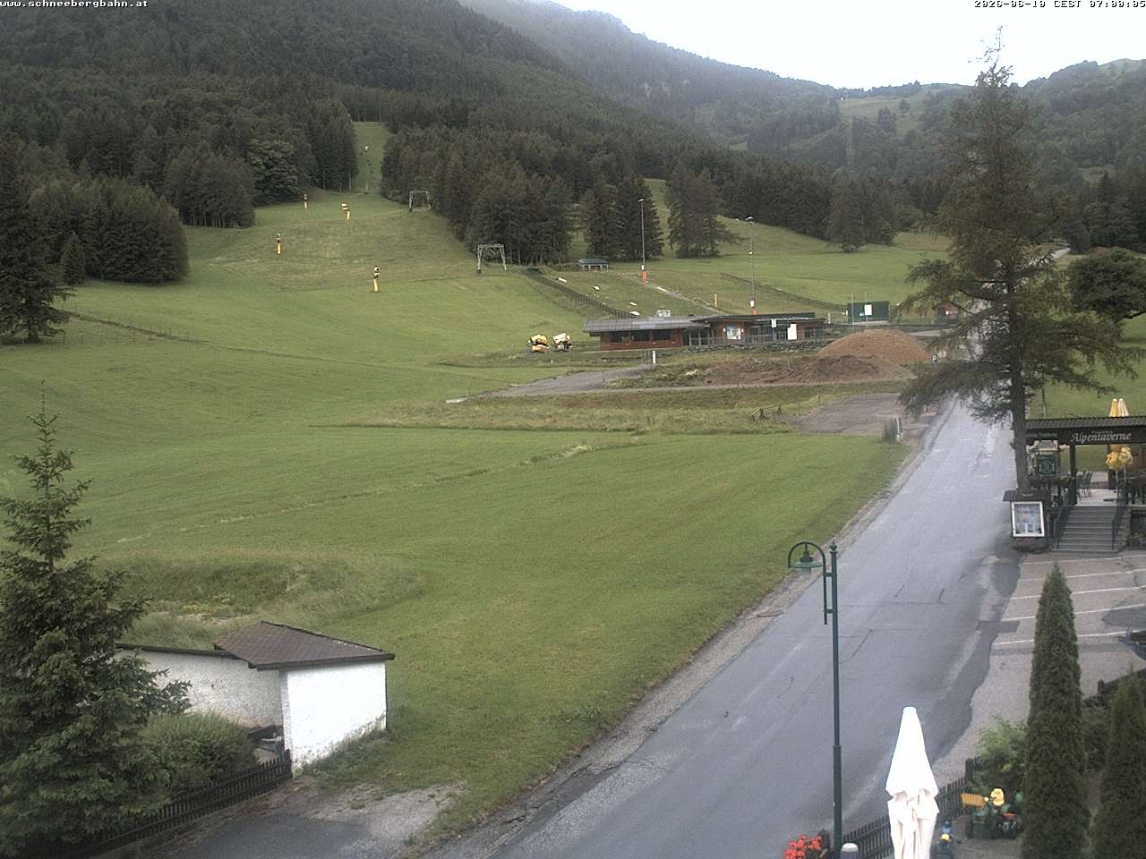 Archiv Foto Webcam Schlepplift - Puchberg am Schneeberg
