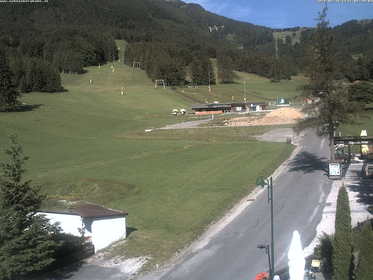 Archiv Foto Webcam Schlepplift - Puchberg am Schneeberg