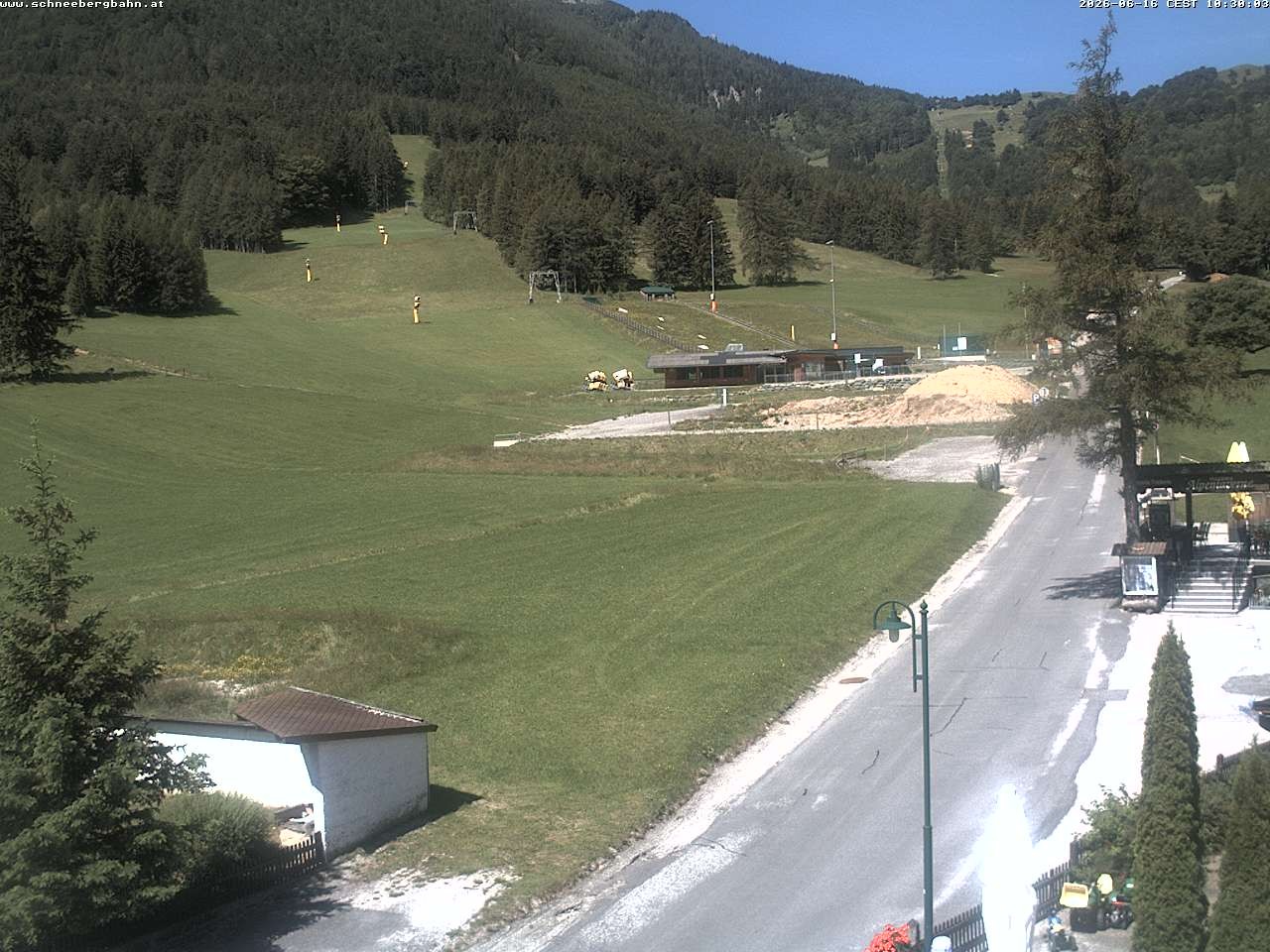 Archiv Foto Webcam Schlepplift - Puchberg am Schneeberg