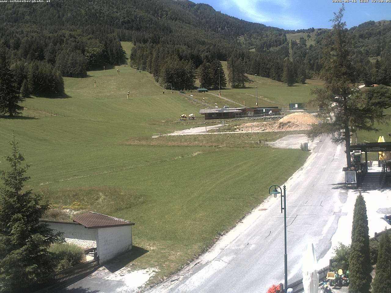 Archiv Foto Webcam Schlepplift - Puchberg am Schneeberg