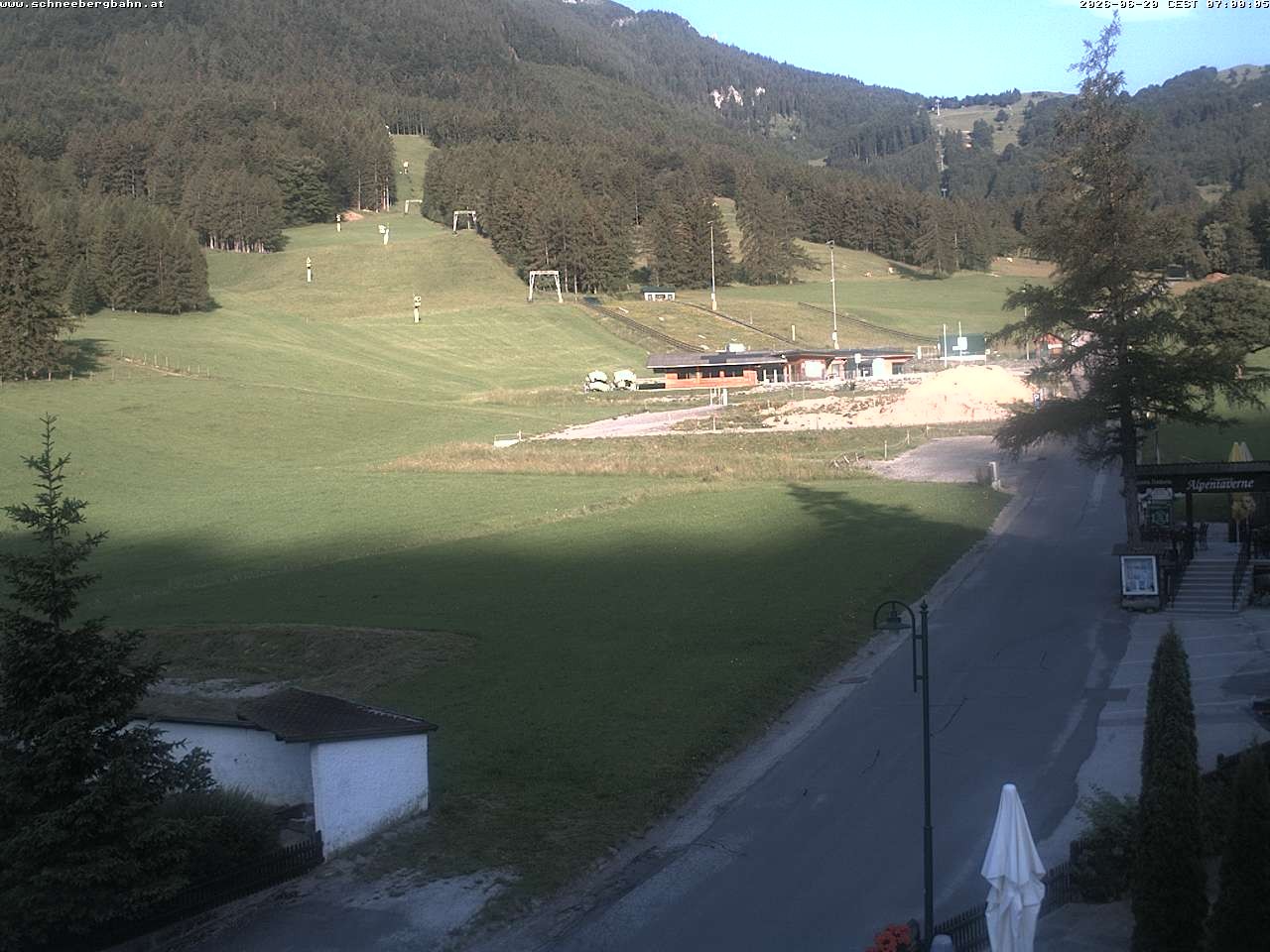 Archiv Foto Webcam Schlepplift - Puchberg am Schneeberg
