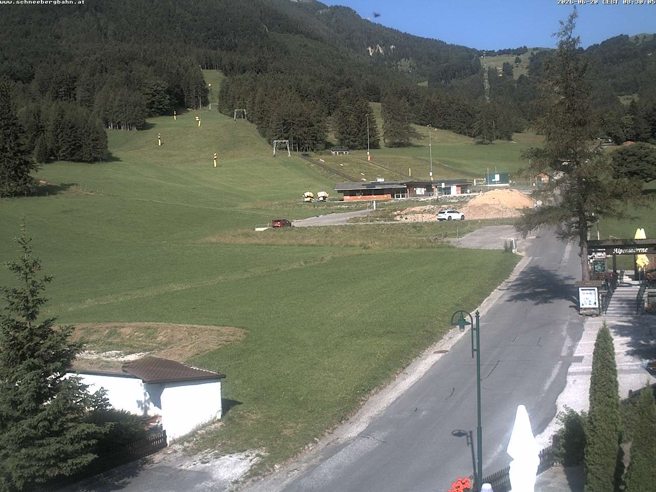 Archiv Foto Webcam Schlepplift - Puchberg am Schneeberg