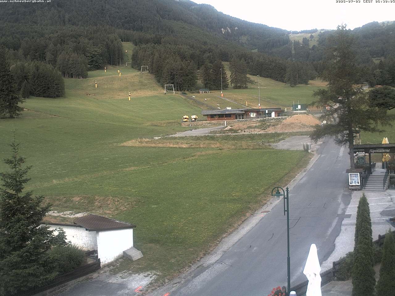 Archiv Foto Webcam Schlepplift - Puchberg am Schneeberg