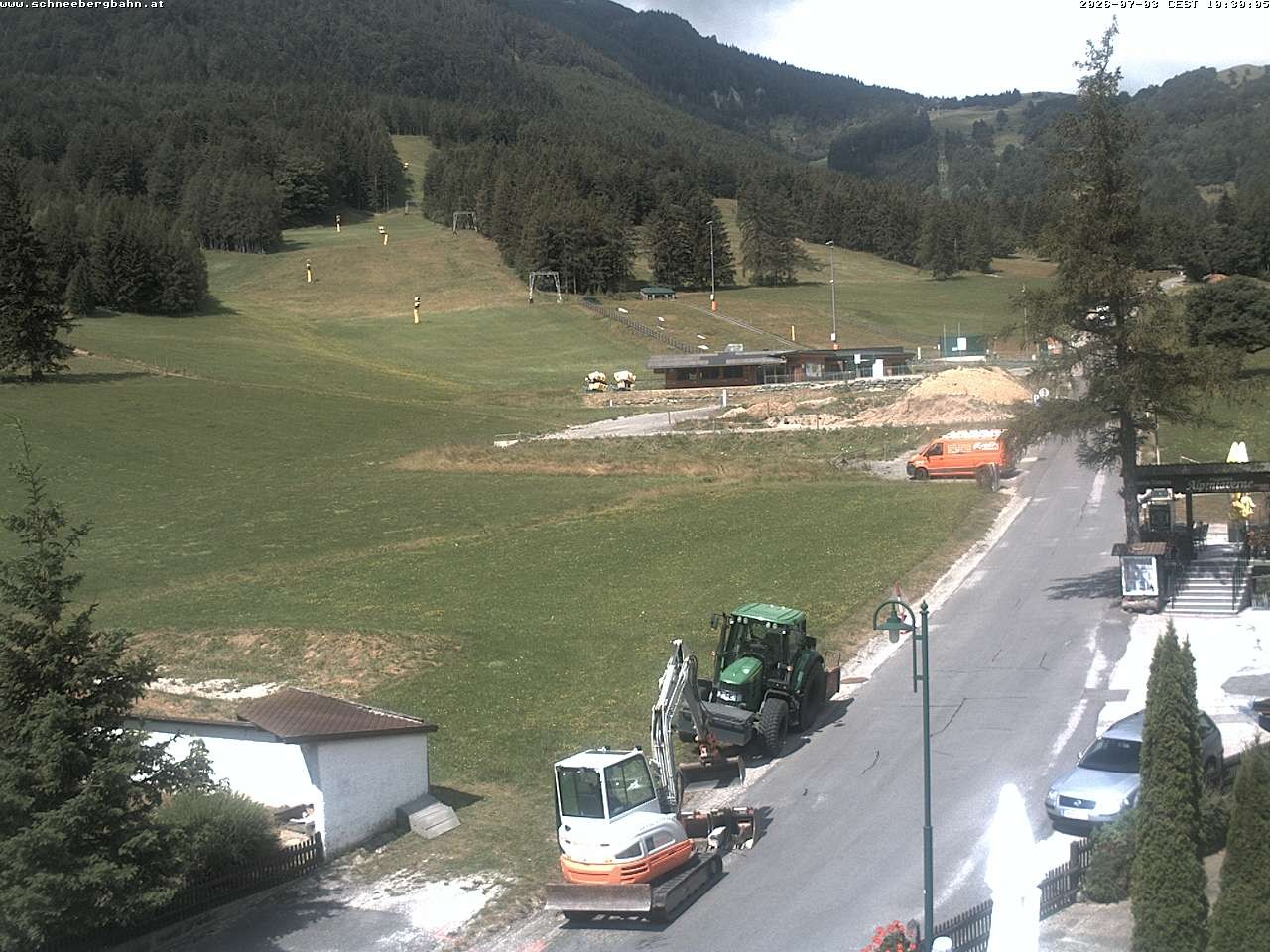 Archiv Foto Webcam Schlepplift - Puchberg am Schneeberg