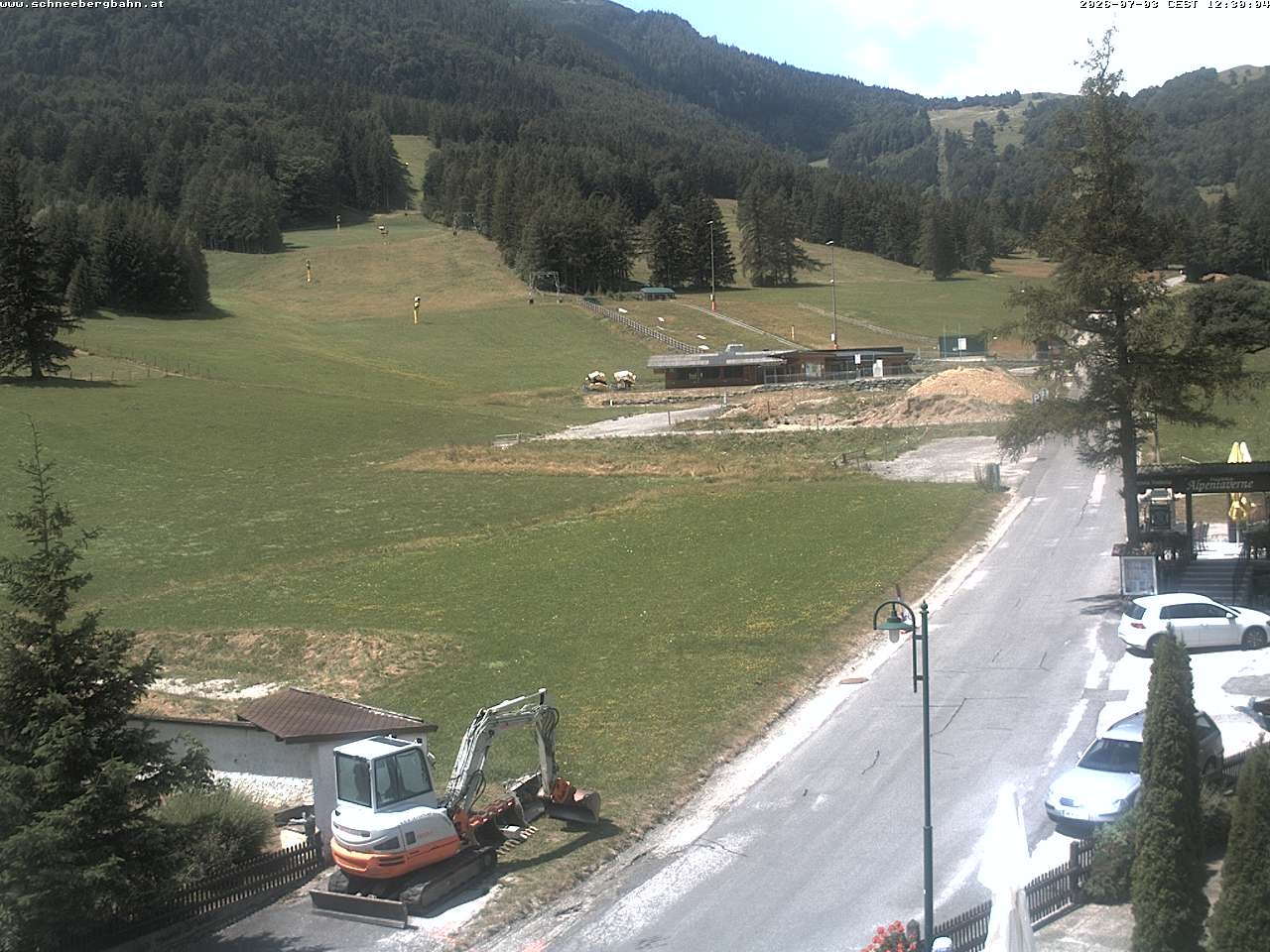Archiv Foto Webcam Schlepplift - Puchberg am Schneeberg