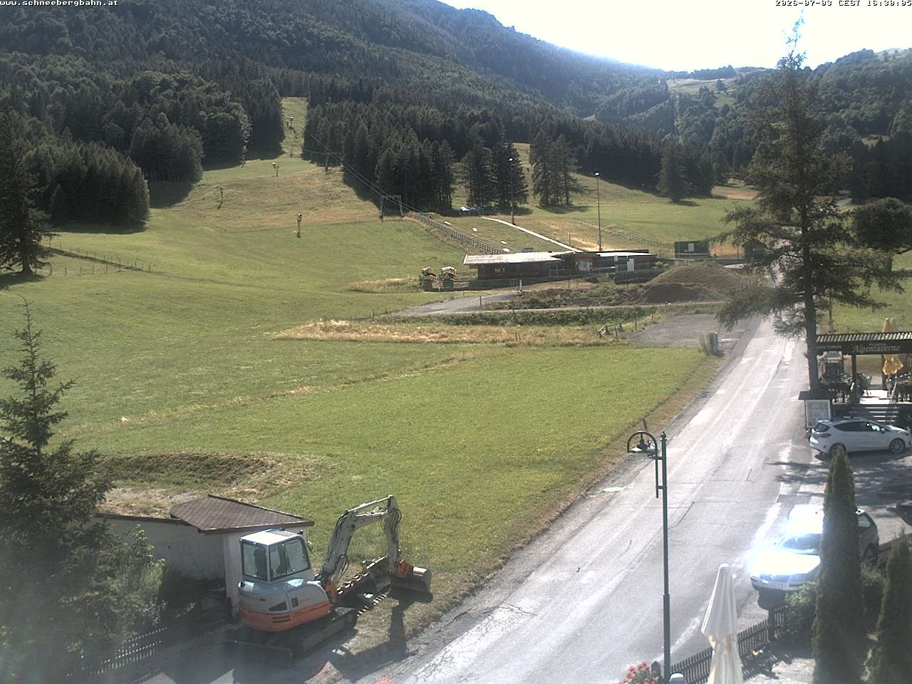 Archiv Foto Webcam Schlepplift - Puchberg am Schneeberg