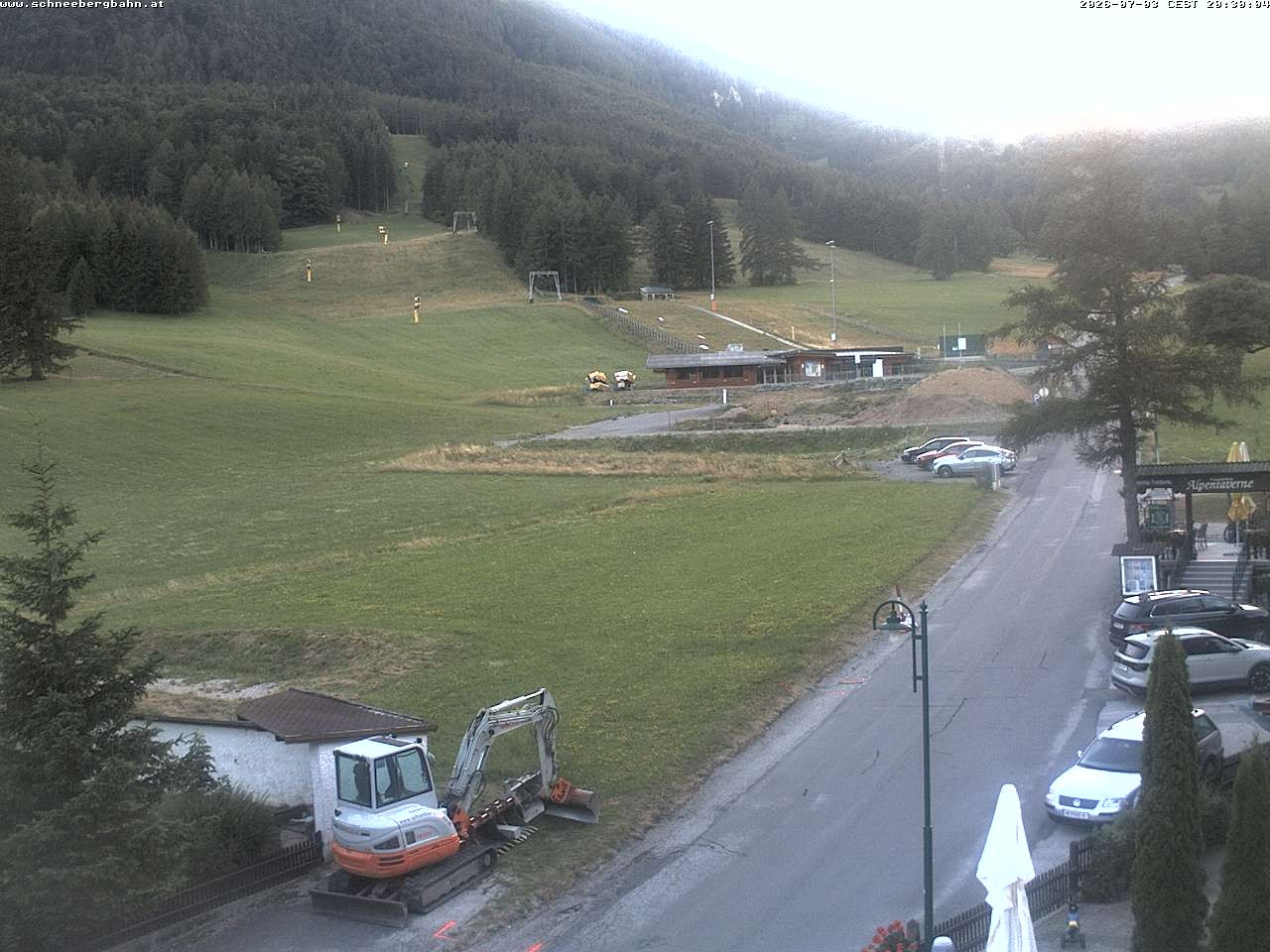Archiv Foto Webcam Schlepplift - Puchberg am Schneeberg