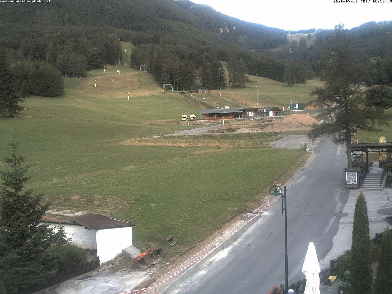 Archiv Foto Webcam Schlepplift - Puchberg am Schneeberg