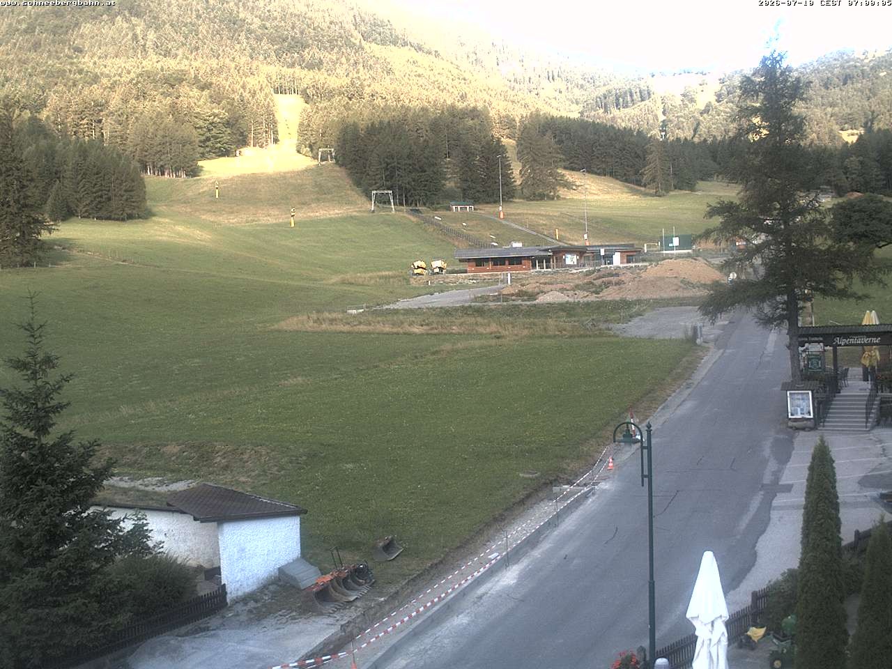 Archiv Foto Webcam Schlepplift - Puchberg am Schneeberg