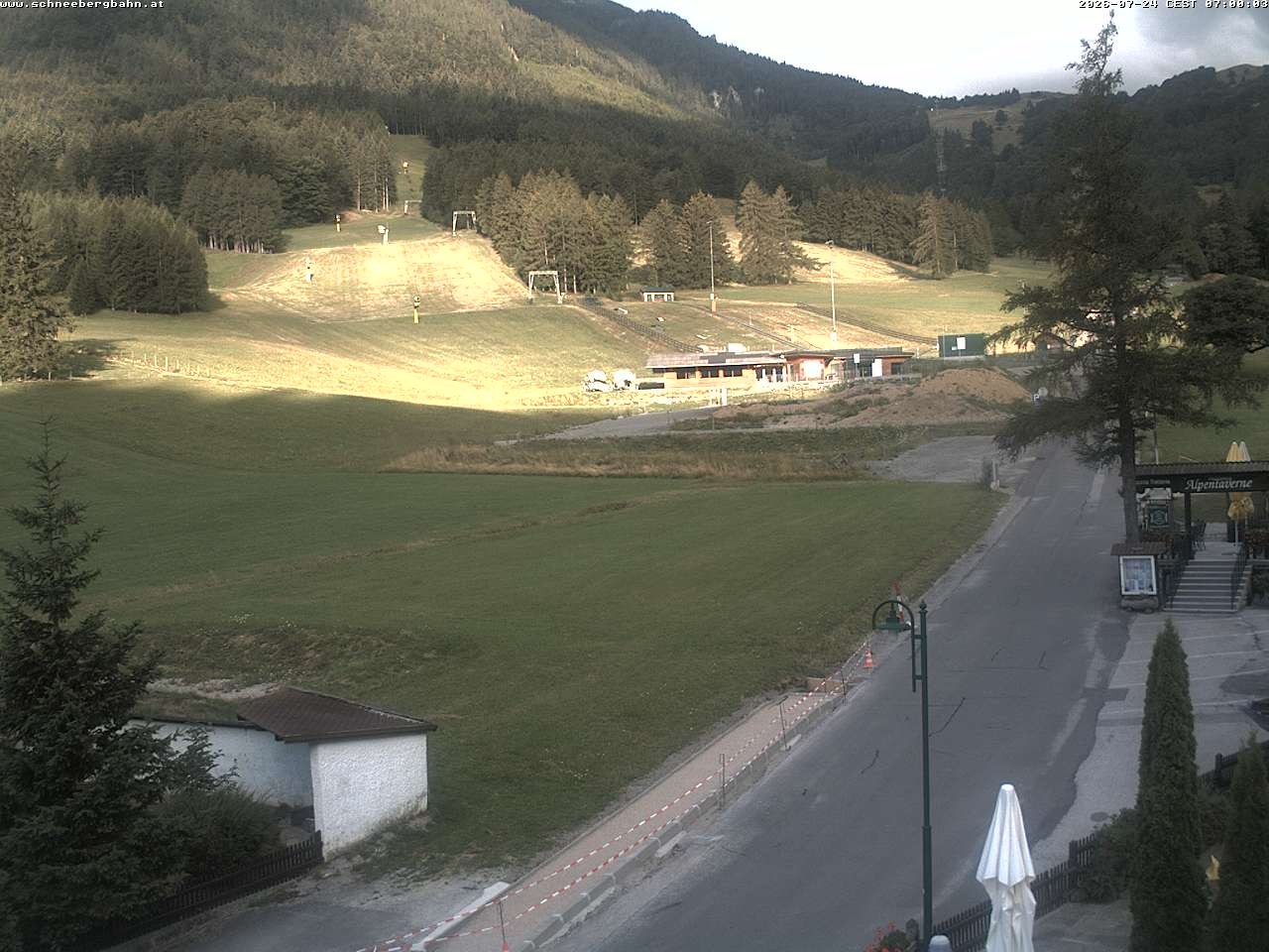 Archiv Foto Webcam Schlepplift - Puchberg am Schneeberg