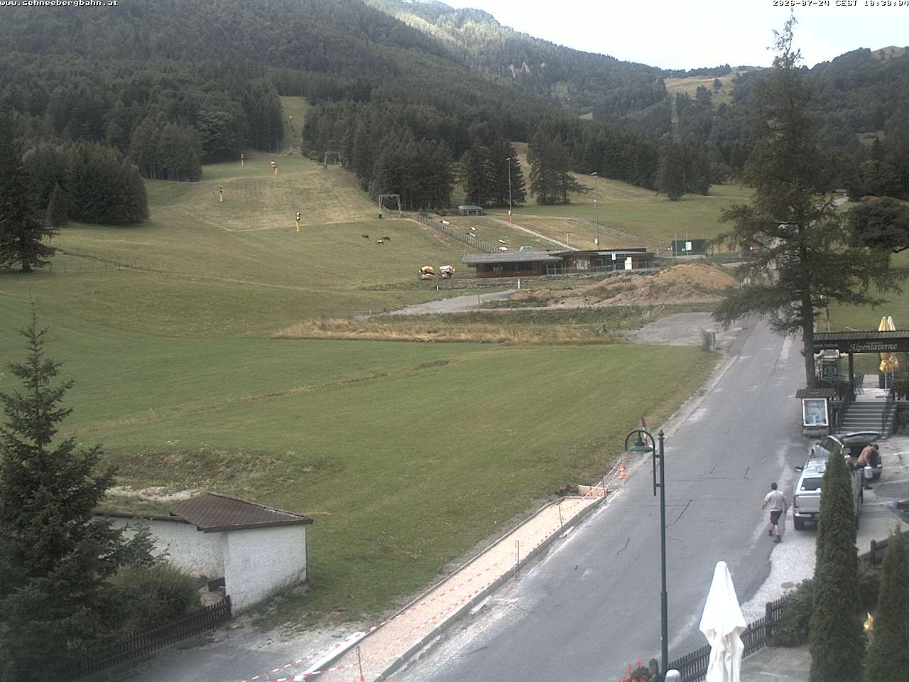 Archiv Foto Webcam Schlepplift - Puchberg am Schneeberg