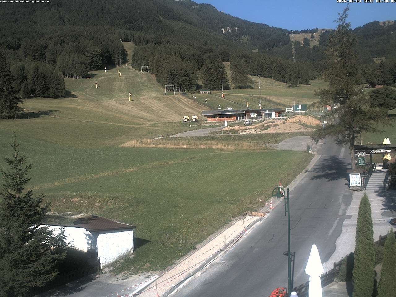 Archiv Foto Webcam Schlepplift - Puchberg am Schneeberg