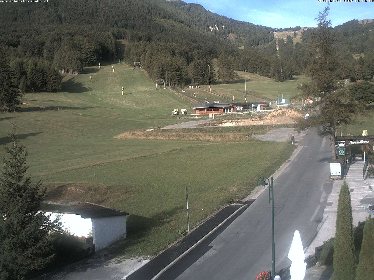 Archiv Foto Webcam Schlepplift - Puchberg am Schneeberg