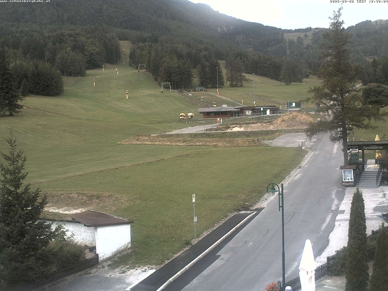 Archived image Webcam T-Bar Lift - Puchberg Schneeberg