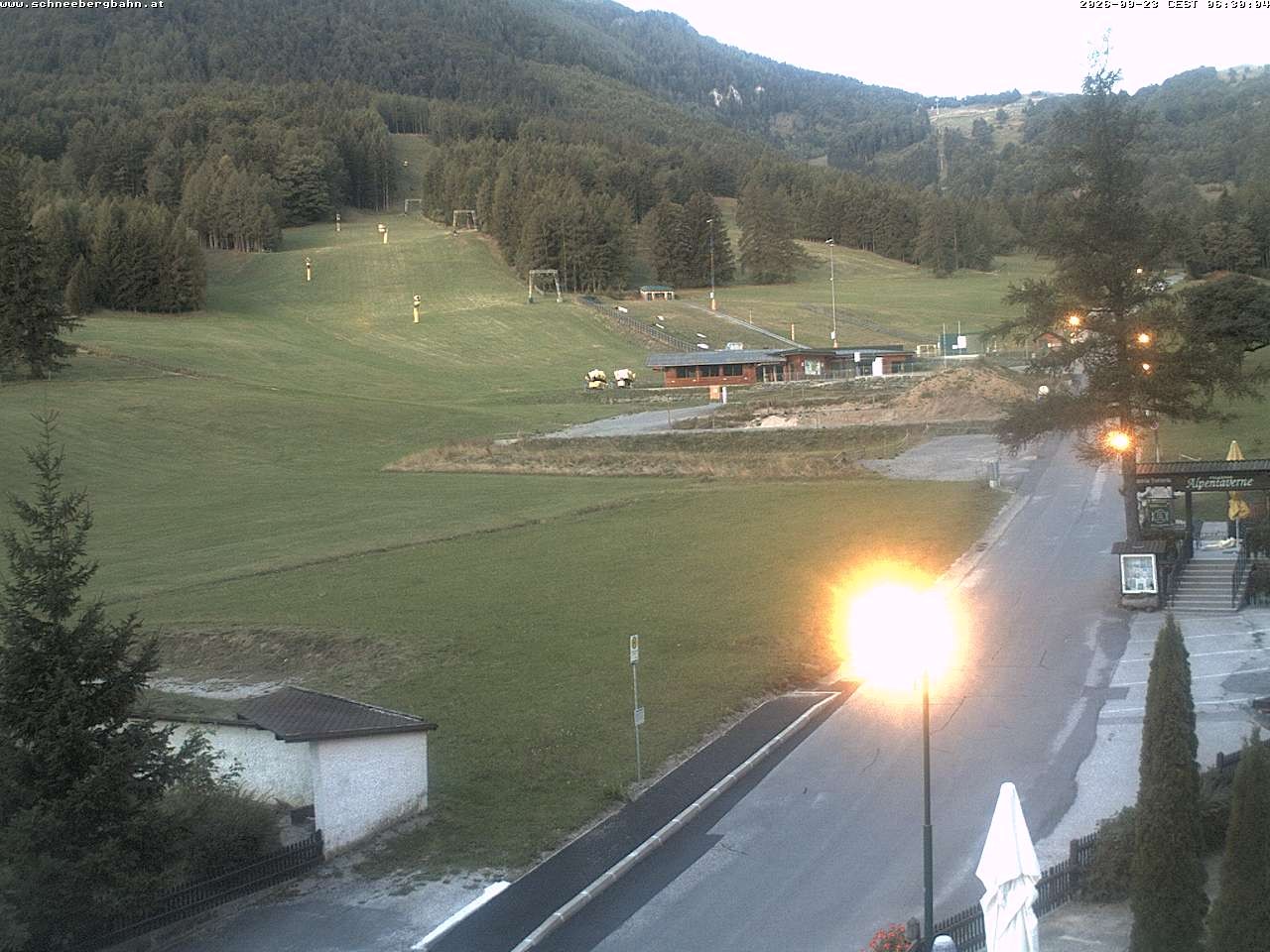 Archiv Foto Webcam Schlepplift - Puchberg am Schneeberg