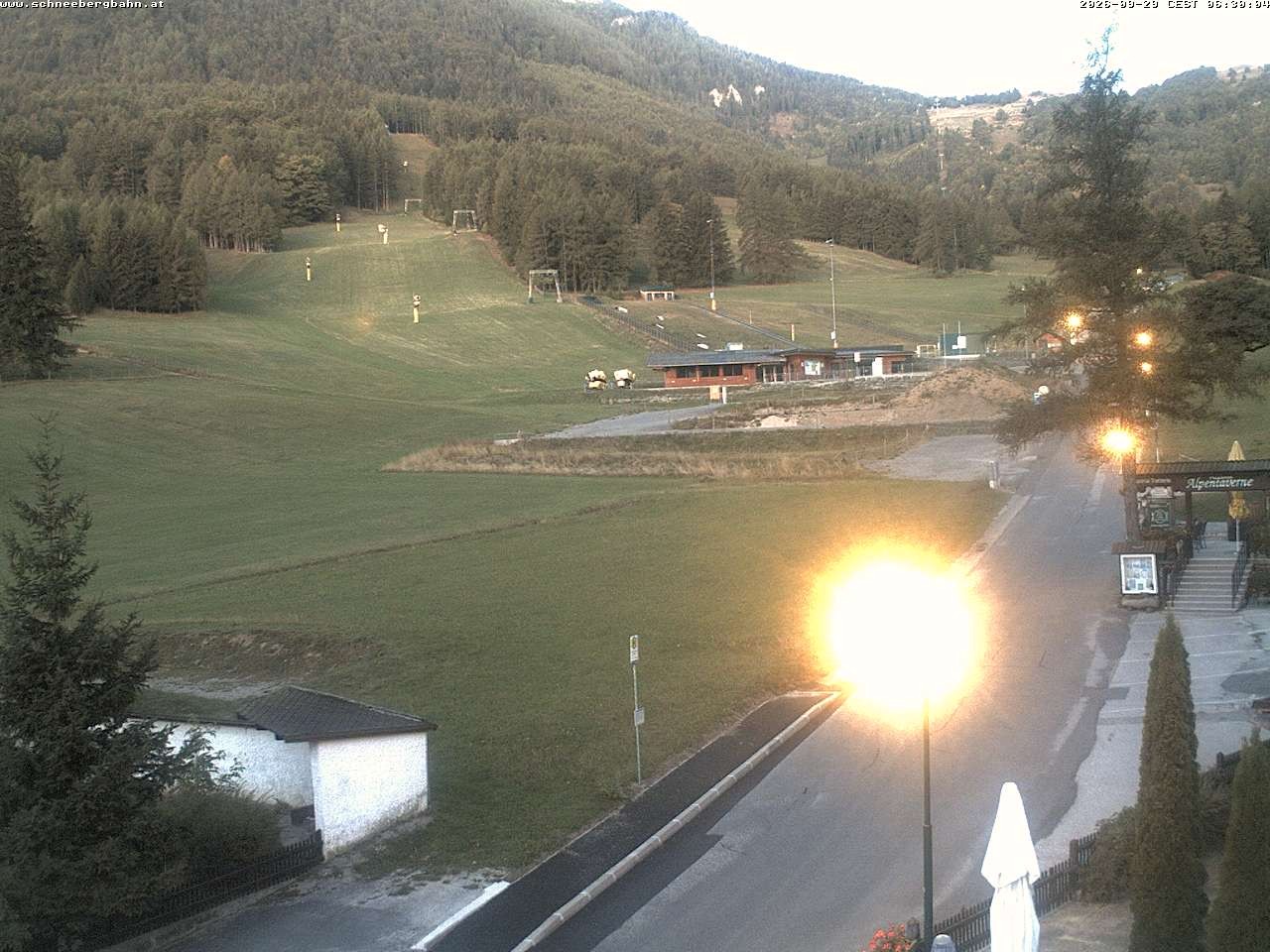 Archiv Foto Webcam Schlepplift - Puchberg am Schneeberg
